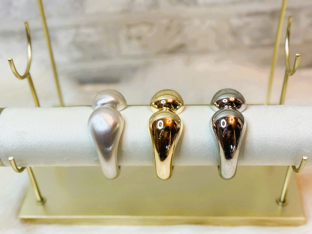 Bracelet Tendance Goutte d'Eau Doré/Argenté