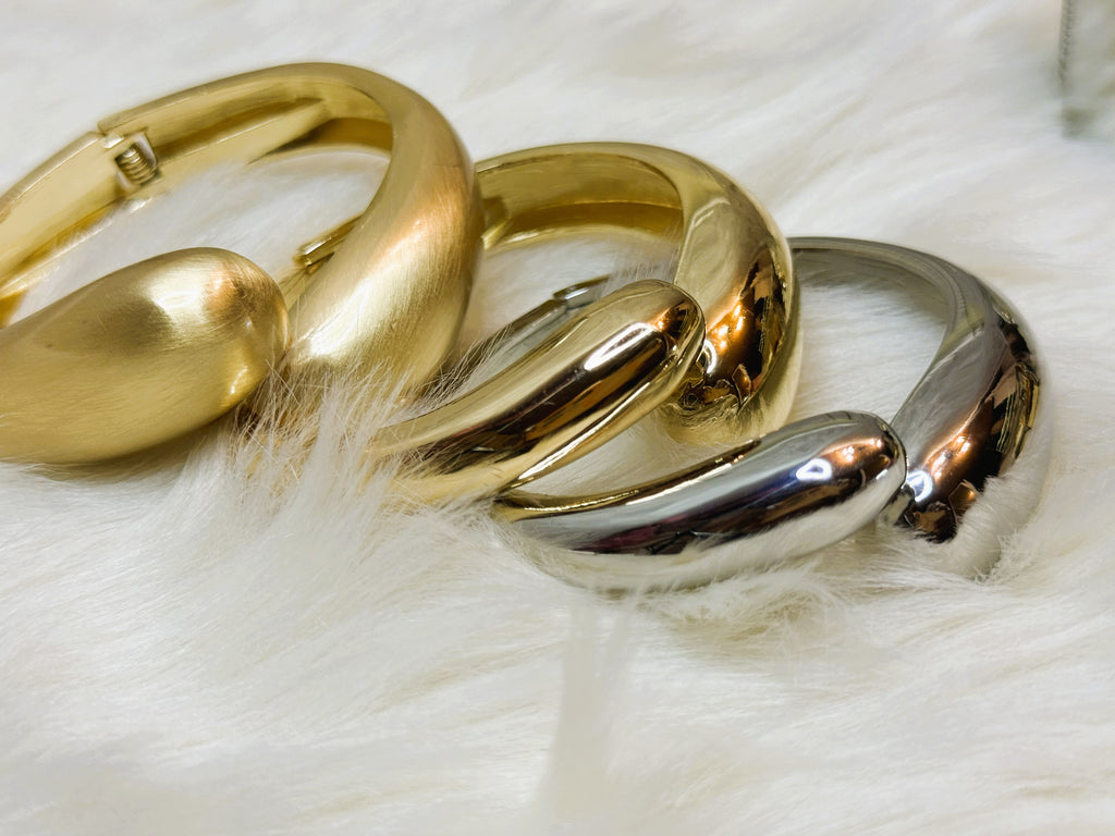 Bracelet Tendance Goutte d'Eau Doré/Argenté
