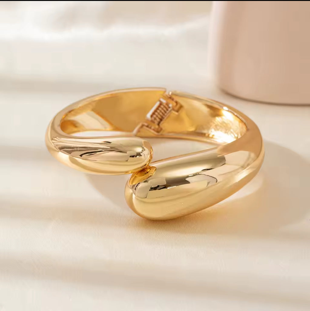 Bracelet Tendance Goutte d'Eau Doré/Argenté